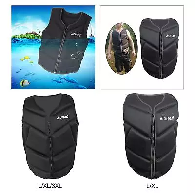 $21.45 • Buy Unisex Adult Life Jacket Boating Vest Waistcoat For Swimming Kayak Boating