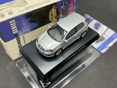 Kyosho 1/64 Volkswagen Collection Golf R32 Silver Diecast Model Car 26I3 • $49.60