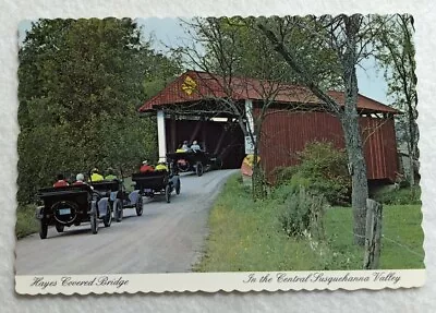 Hayes Covered Bridge Mifflinburg Pennsylvania Postcard (E1) • $4.63