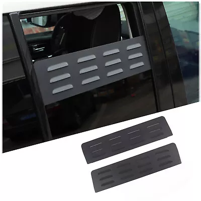 Aluminum Black Rear Window Vent Trim For Land Rover Discovery 3 2004-2016 • $99.99