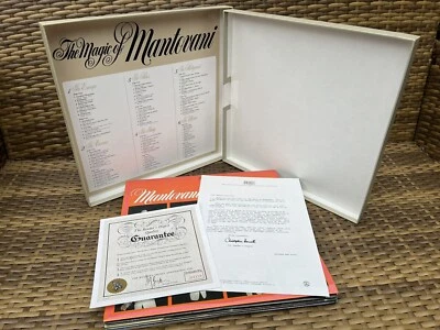 £10 • Buy The Magic Of Mantovani 6 Record Box Set LP & Bonus Album Reader's Digest GMAN-6A
