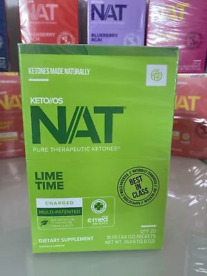 LIME TIME 20 Serve Box Of Pruvit Exogenous Ketones. Brand New Unopened • $175