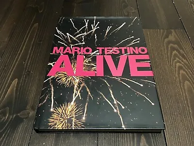 MARIO TESTINO  ALIVE  PHOTO BOOK 1st EDITION 2001 • $35