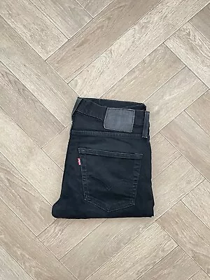 Levi’s 512 Slim Taper Red Tag Jeans | Size W31  L32  | Black • £15