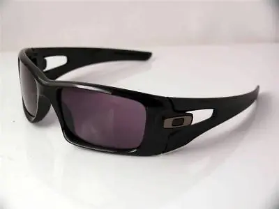 $159.99 • Buy Oakley Sunglasses Crankcase 009165-01 Black Frame Warm Grey Lenses New Very Rare