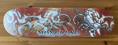 Vintage Mongoose Scorpion Skateboard Deck 31’ X 8’ • $21.49
