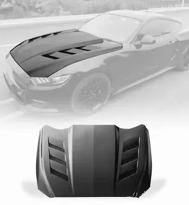 For 2018-2023 Mustang Ford AMS Style Vented Carbon Fiber Hood • $1395