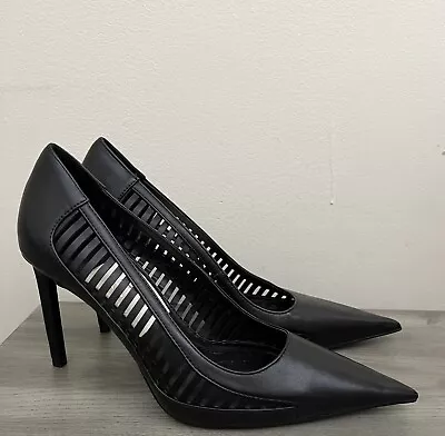 $49 • Buy Zara Black Pumps Size 40 US 9 Nwot