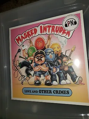 Rare Sealed Limited  Masked Intruder Love And Other Crimes Vinyl Banned Cover  • $80