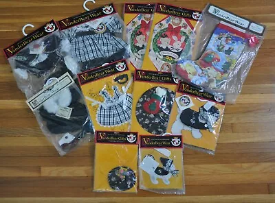 Muffy Vanderbear Wear Outfits Accessories Christmas Stocking LOT Of 11 Packs  • $125