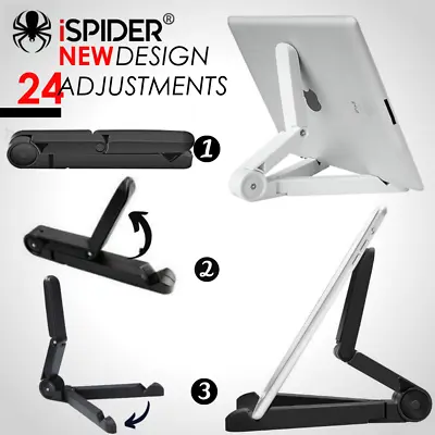 Universal Adjustable Portable Tablet Holder Stand Desk For IPad Phone IPhone  • £5.99