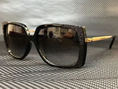 $103.53 • Buy MICHAEL KORS MK2131 33328G Black Rectangle Women's 56 Mm Sunglasses