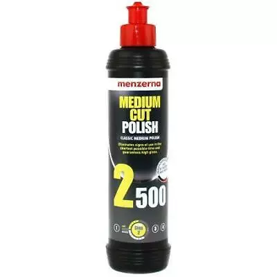 Menzerna Medium Cut Compound Polish MC 2500 8oz Quart - One Step Polish • $20.99