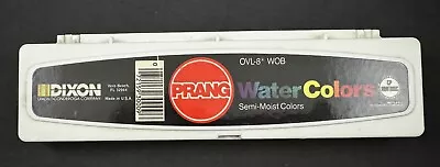 Vintage Dixon Prang Semi-Moist Water Colors OVL-8 WOB • $16.95