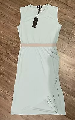 BCBG MAXAZRIA Mikaela Dress Light Blue Size Small • $52.99