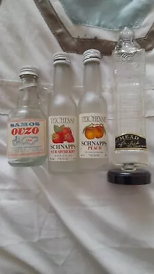 4 Empty Miniture Bottles • £0.99