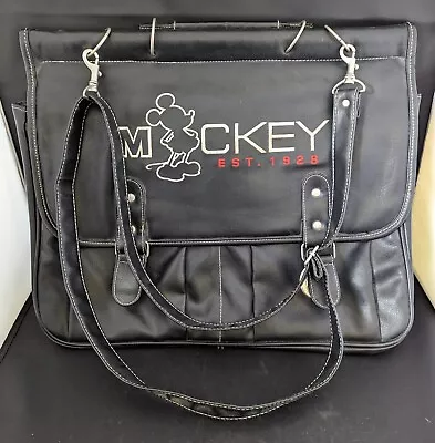 RARE DISNEY STORE LEATHER LAPTOP CASE. Gently-Used. Mult. Pocket FREE SHIPPING!  • $99.99