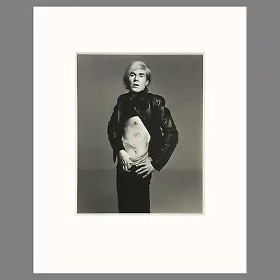 $85 • Buy Andy Warhol, Richard Avedon Photo, 16 X 20 Inch, 8 Ply Matted Print