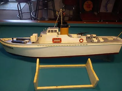 Vintage 36  Cape Class Cutter Coast Guard Patrol Boat Wooden Model CG-95304 3 FT • $299.99