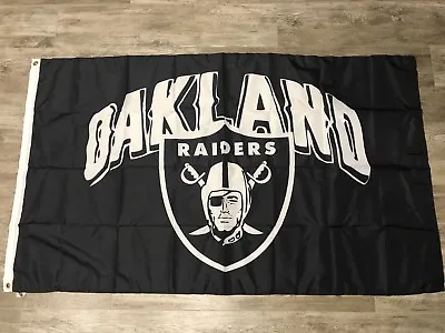 OAKLAND RAIDERS 3X5 Oakland NATION FLAG Same Day Ship From CA Las Vegas 2022 • $19.88