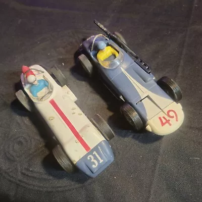 2 Vintage Marx Indy 1/32 Scale Slot Cars (2)  #31 & #49 • $100