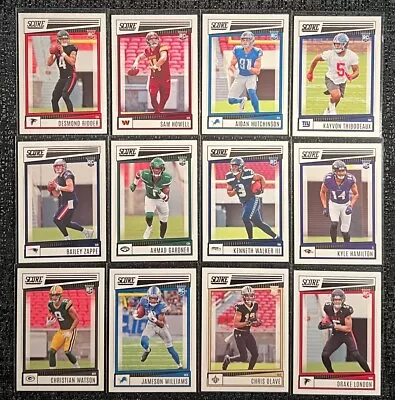 2022 Panini Score Football ROOKIES Complete Your Set You Pick NFL Card #301-400 • $0.99