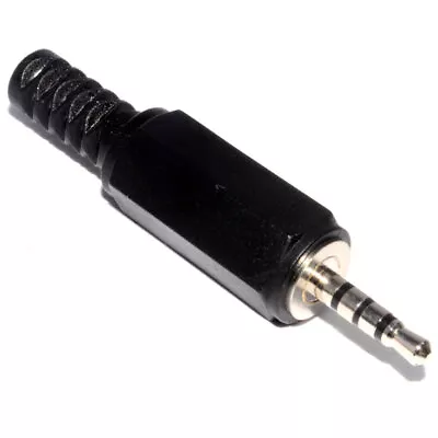 2.5mm 4 Pole Jack Plug For Audio And Video Soldering End [003669] • £2.99