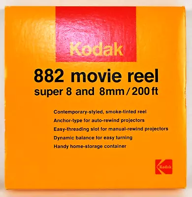 Vintage Kodak 882 Movie Reel For Super 8 And 8mm/200ft • $8.97