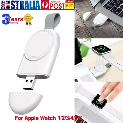 $5.99 • Buy Portable USB Wireless Charger Power For Apple Watch IWatch Series 7 6 5 4 3 2 1