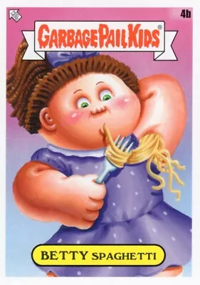 2021 GARBAGE PAIL KIDS GPK FOOD FIGHT BASE BETTY SPAGHETTI 4b NM • $2.04