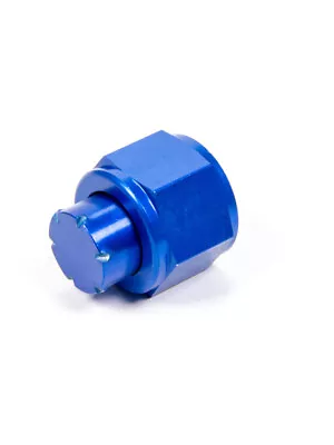 Aeroquip Fitting - Cap - 12 AN - Aluminum - Blue Anodize - Each (FCM3743) • $65.34