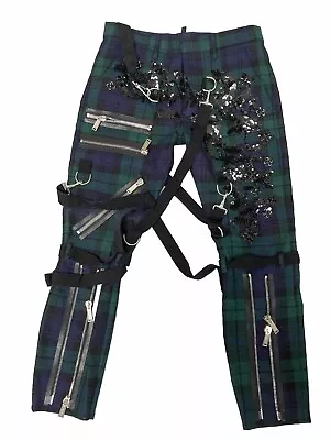 Dsquared2 Tartan Punk Trousers Men - RARE!  • £200