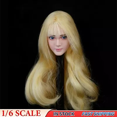 1/6 Movable Eye Female Girl Head Sculpt F 12  TBLeague JIAOU DOLL Body Figures • $29.99