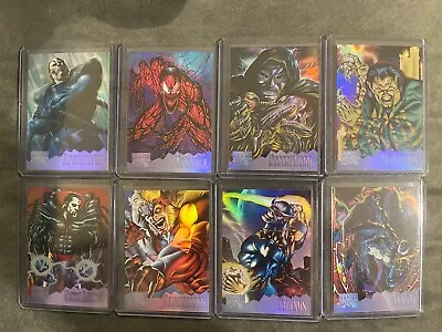 1995 Marvel Masterpieces Base Emotion Signature HOLOFLASH You Pick Finish Set • $2