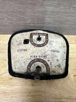 VTG Johnson Seahorse Outboard Boat Motor Carb Face Plate Cover • $14.99