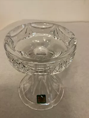 Waterford Crystal Marquis Unity Candle Holder Signed • £9
