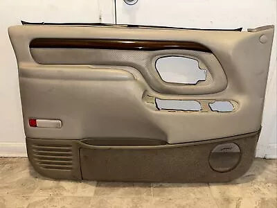 99-00 Cadillac Escalade Drivers Front Interior Power Door Panel Left Shale/Wood • $169.99