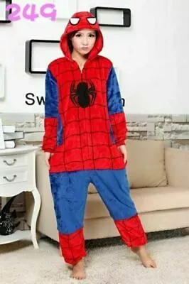 Hot Unisex Adult Pajamas Kigurumi Cosplay Costume Animal Sleepwear Jumpsuit New • £22.02