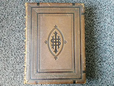 Antique Leather Bible Eyre & Spottiswoode R&A Suttaby Of London Binding • £29.99