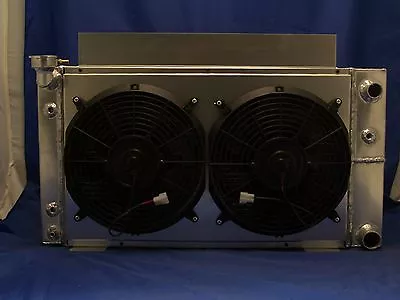 1985-1993 V-8 V8 S10 Aluminum Radiator Ls Motor Conversion With Fans • $650