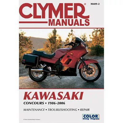 Clymer M409 Service Shop Repair Manual Kawasaki ZG1000 CONCRS 86-06 • $36.18