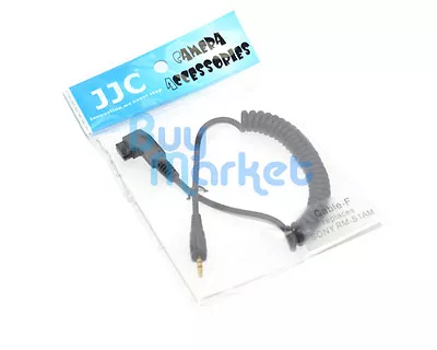 JJC CABLE-F Switch Shutter Release Adapter Cable For SONY Camera Replace RM-S1AM • £8.63