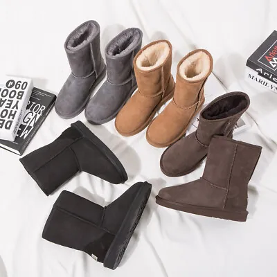 UGG Boots Womens Kids 3/4 Classics Slip On Australian Premium Sheepskin Wool AU • $48.99