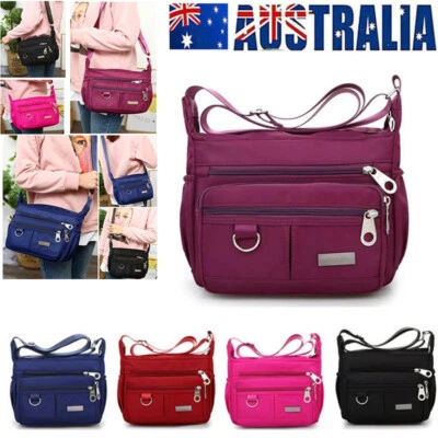 $22.80 • Buy Travel Women Multi Pocket Shoulder Bag Ladies Cross Body Bags Messenger Handbag