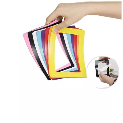 A4 10  Magnetic Advertising Column Photo Frame PVC Document Display Card Frame • $7.44