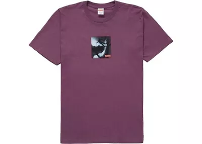 New Supreme Shadow Plum Tee Tee Sz M !! Box Logo Cross Cdg Shop Motion Kaws • $56.29