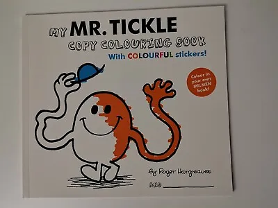 £4.99 • Buy Mr TICKLE - Reading & Colouring Book With Colourful Stickers NEW Mr Men Book