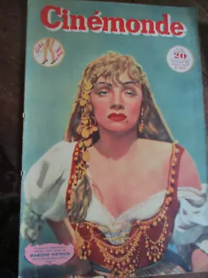 Marlene Dietrich   Large French  Magazine   1948 • $20