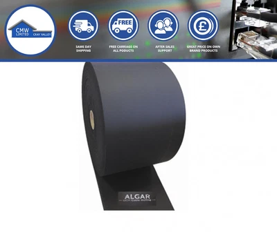 LSOH Black Cable Matting (14m Roll) Multiple Sizes Available • £114.99