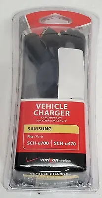 $6.99 • Buy Samsung Verizon Vehicle Charger Flipshot Glyde Gleam & Juke New SAM20CONVPC 